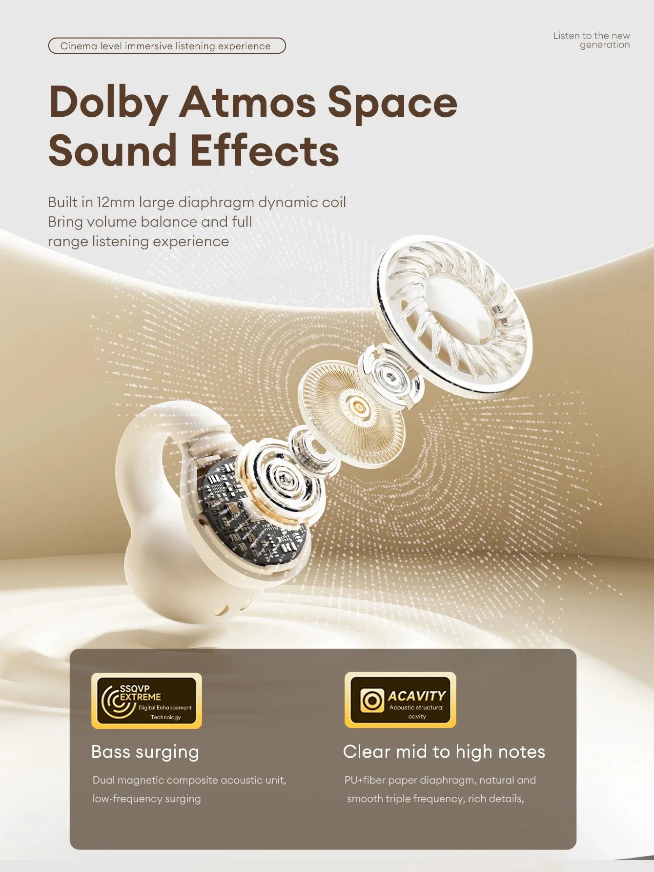 Lenovo LP25 Wireless Headphone